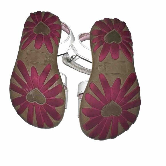 Olive and Edie Girls Fruity Banana Watermelon Sandals Size 5M - Picture 4 of 4